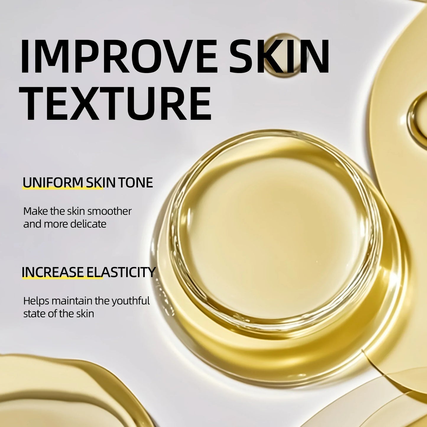 3pcs Retinol facial essence by séfralls moisturizing & oil-water balancing care