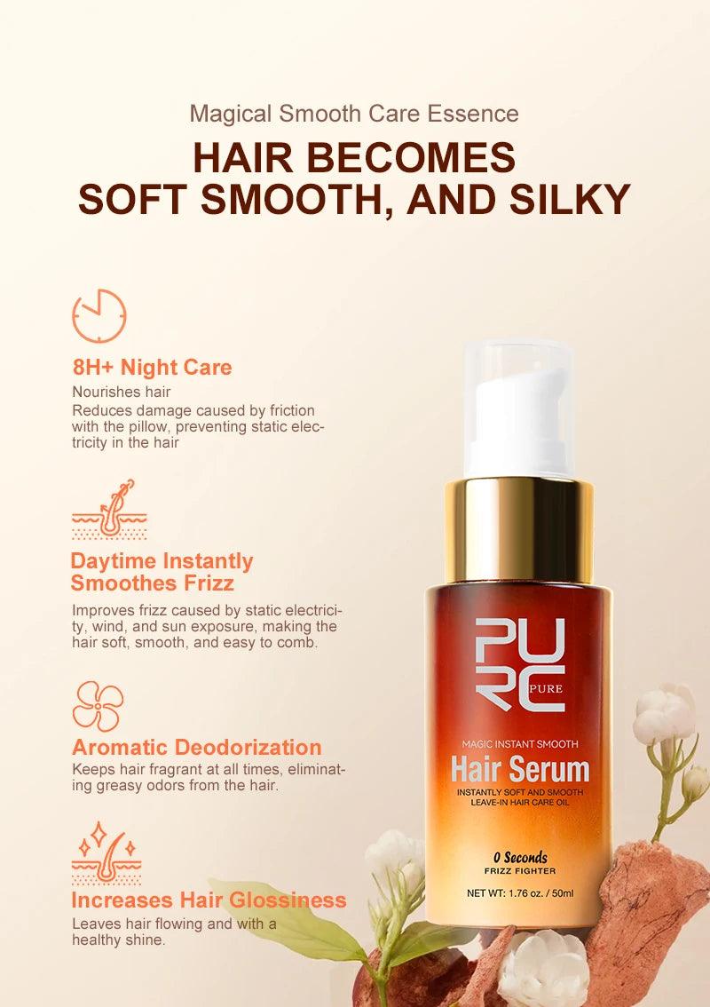 PURC magic smoothing serum repair damaged hair