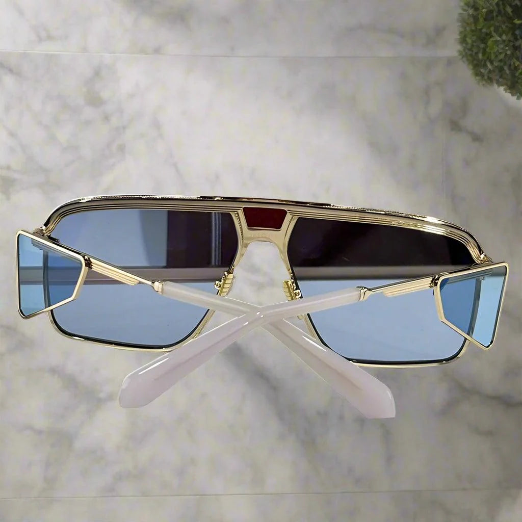 JACQUE MARIE MAGE,Assen alloy handmade sunglasses classical vintage