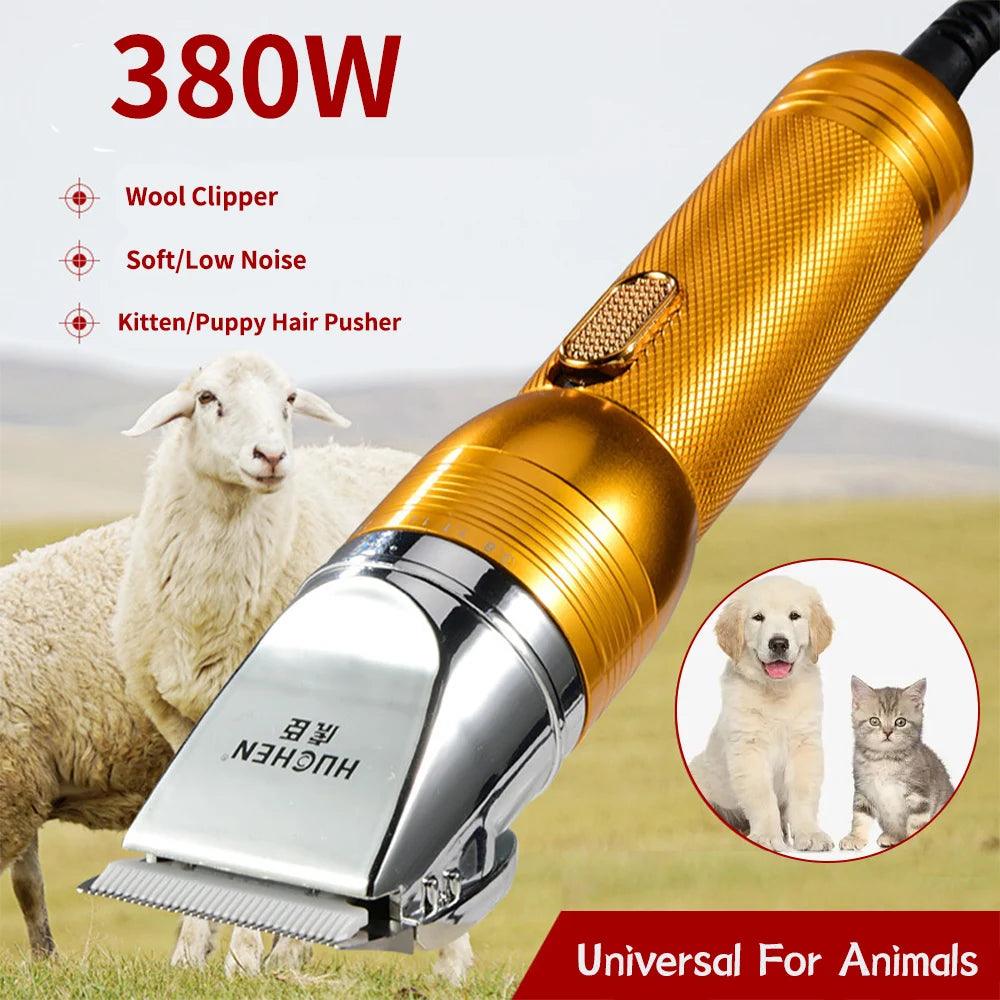 Pet hair electric carpet tufting trimmer