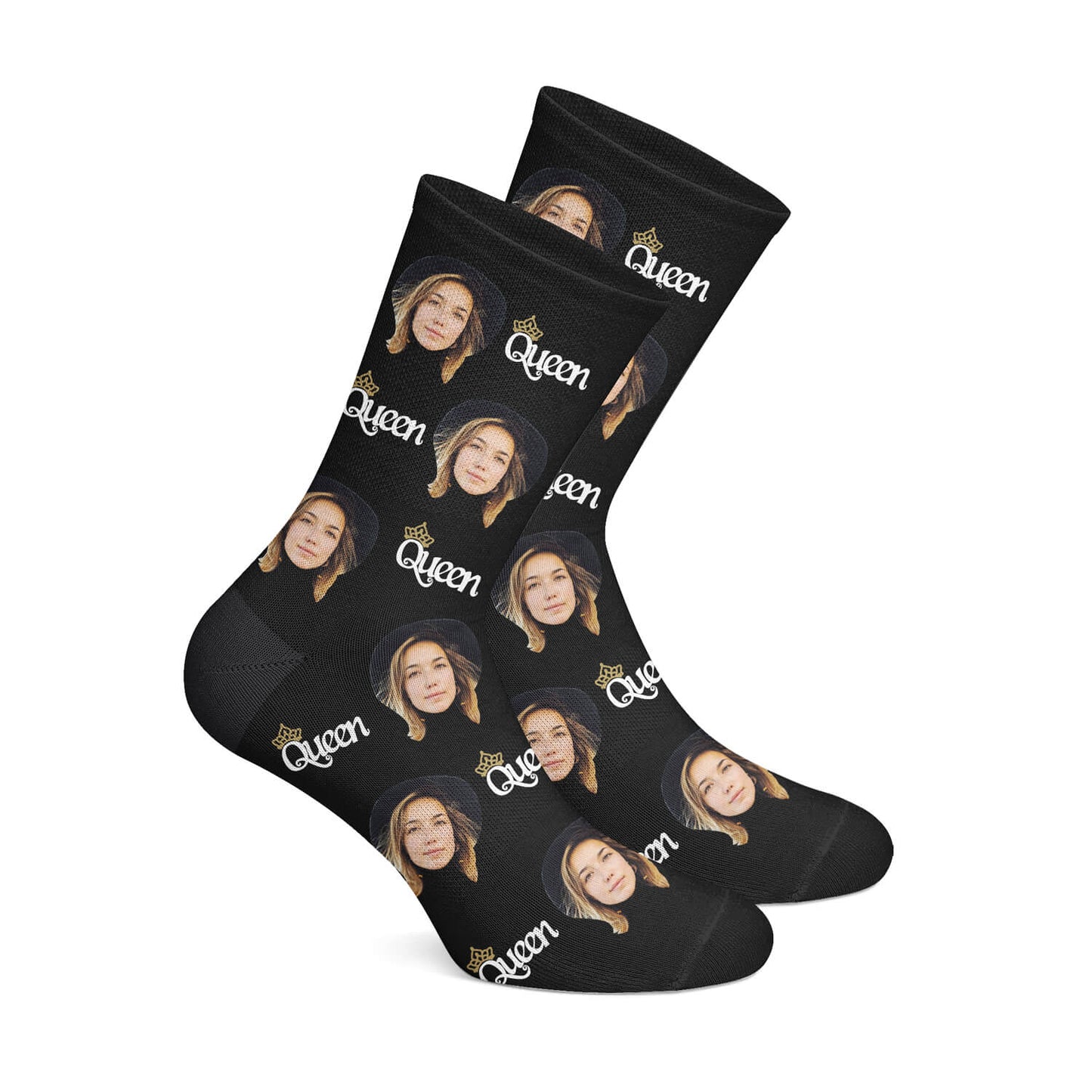 Personalisierte Queen Socken