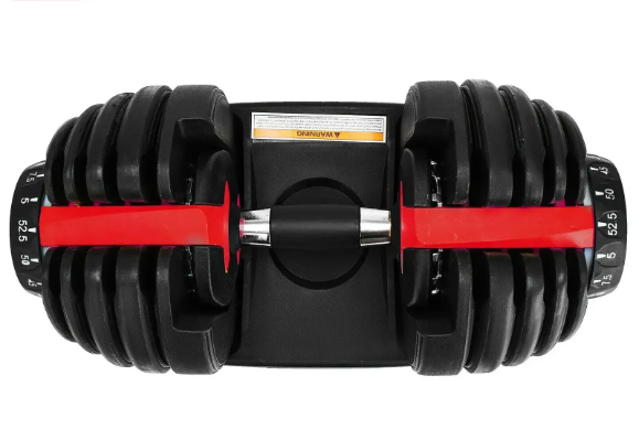 Verstellbare Hantel 24kg 52.5lbs Fitnessgeräte Training Armmuskeln Hantel Set - einstellbares Heimtraining Set