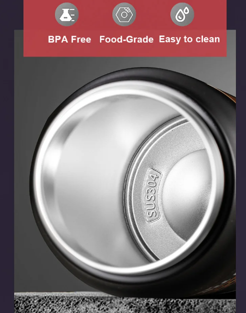 Thermoskanne mit Strohhalm - Vakuumflaschen -  Sportwasserflasche - 1200ml