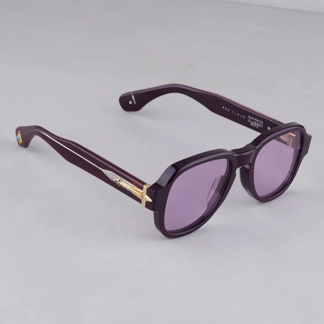 Jacques Marie Mage RED CLOUD Solid thick and old money type sunglasses