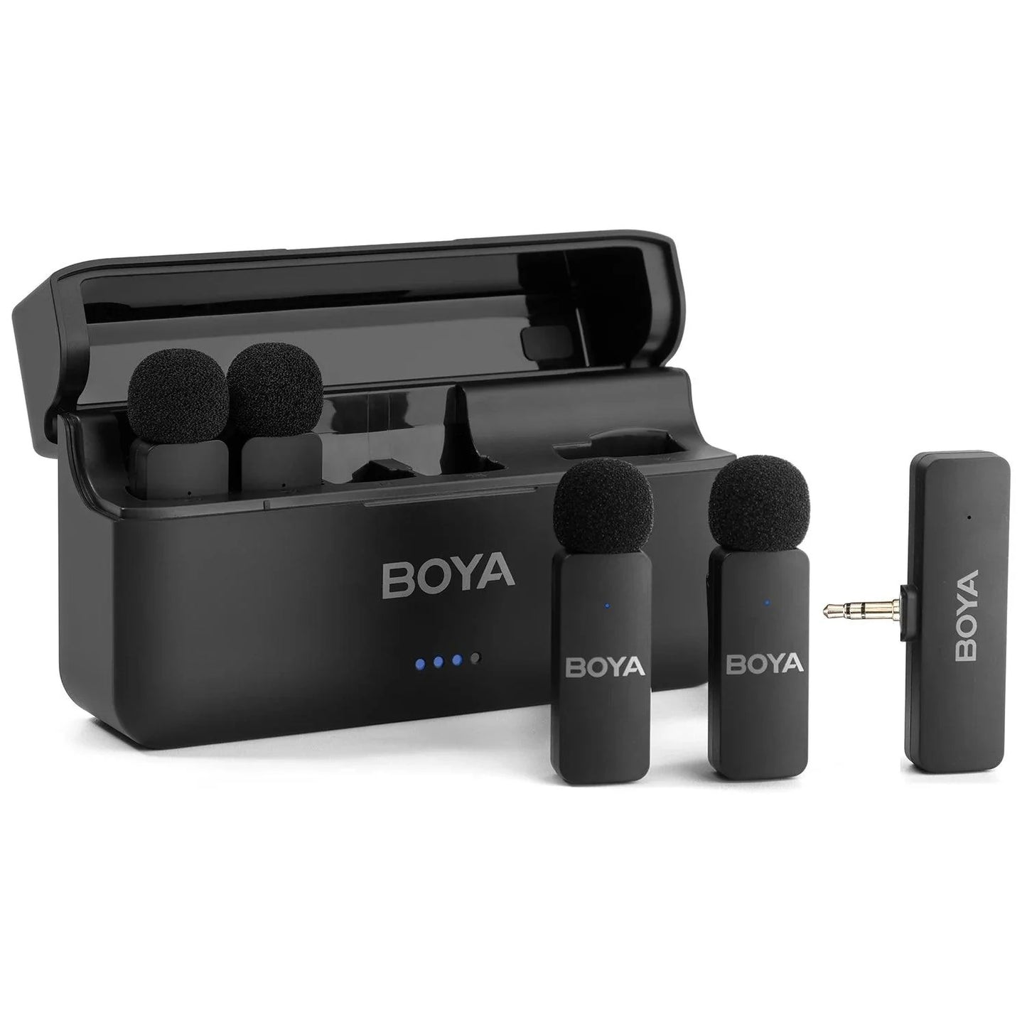 BOYA-V4U wireless microphone for phone & pc video recording live streaming