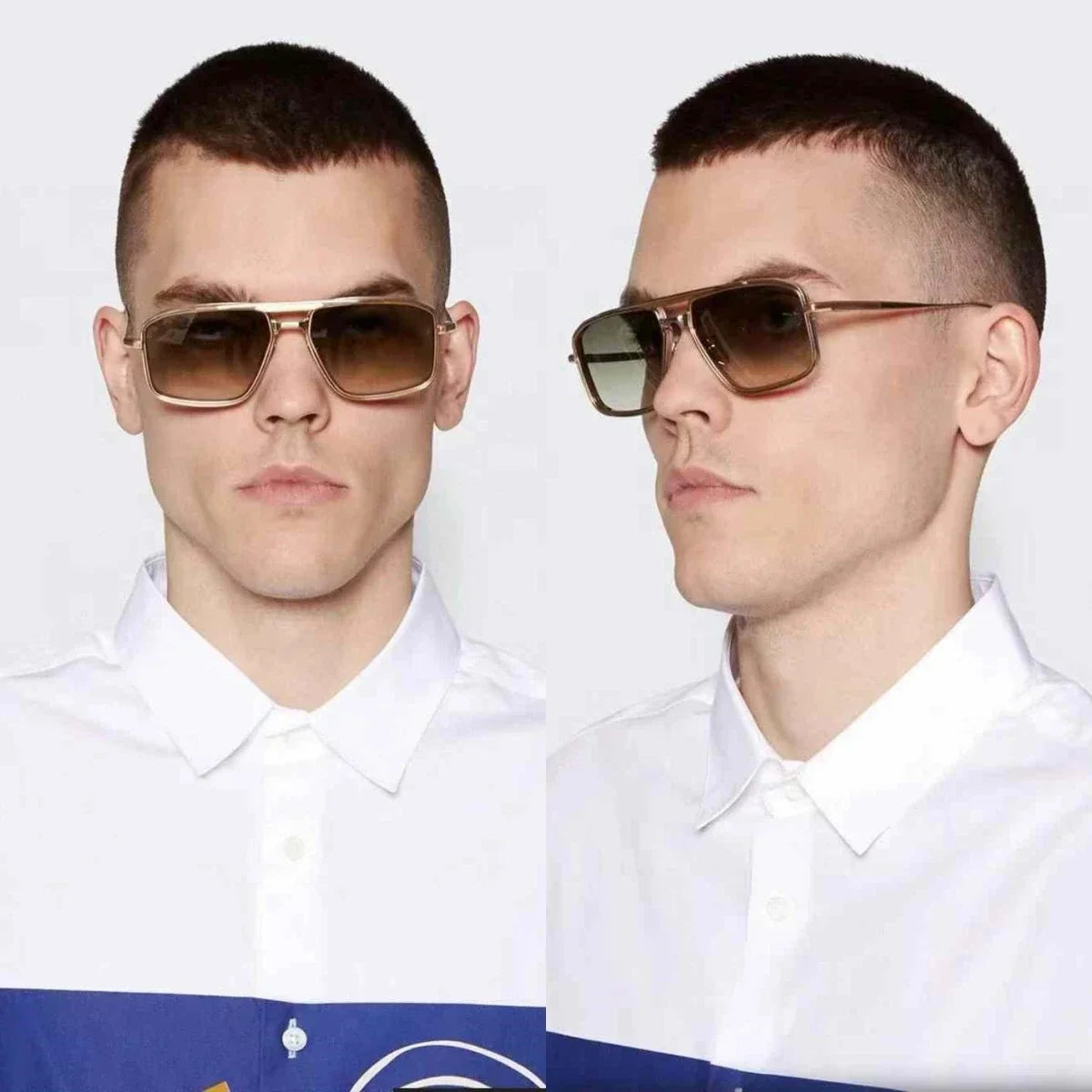 jacques marie mage EARL ultralight titanium, vintage retro square