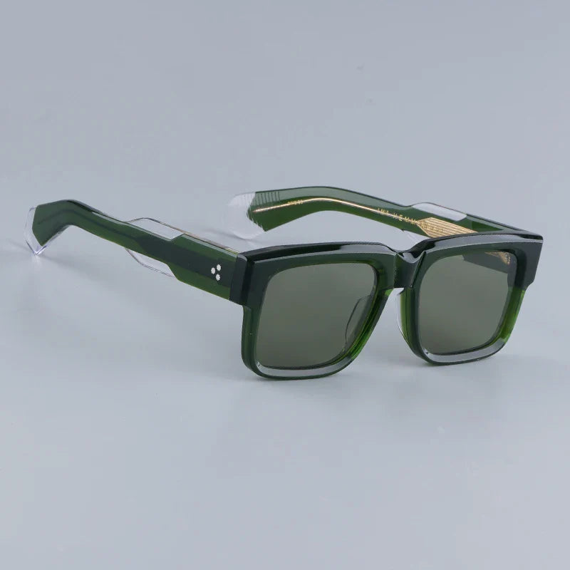 Jacques marie mage Hemmings sunglasses the bossy classic square frame with case