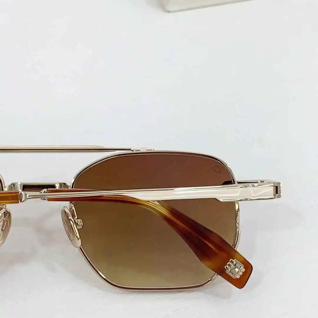 Classic Henri sunglasses inspire retro academic style weightless alloy