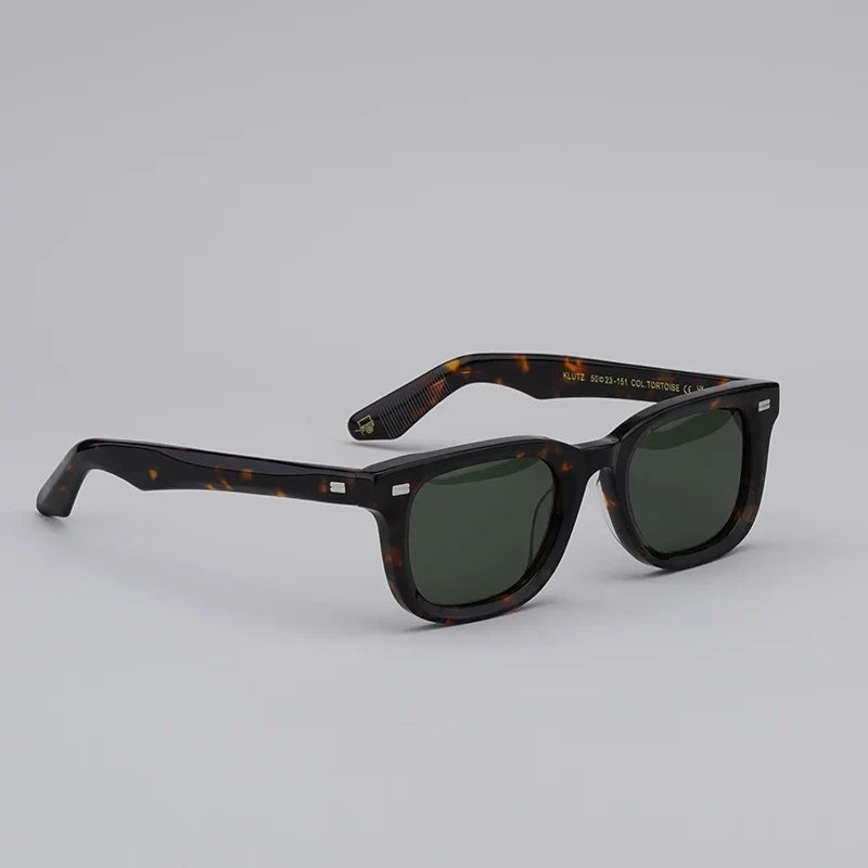 Lemtosh KLUTZ rectangle sunglasses vintage inspired acetate luxury