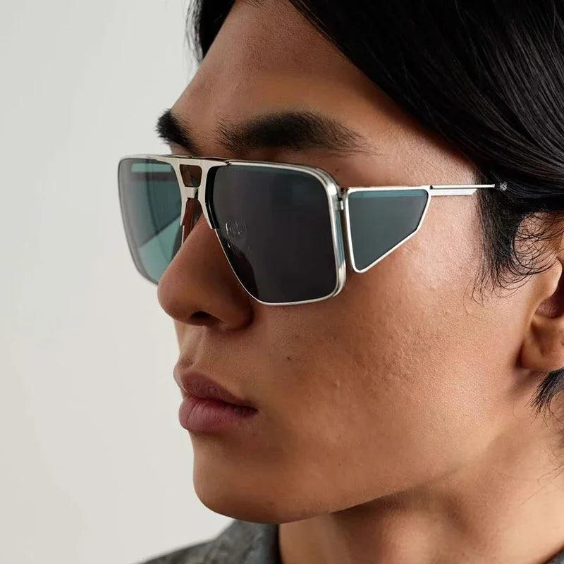 JACQUE MARIE MAGE,Assen alloy handmade sunglasses classical vintage