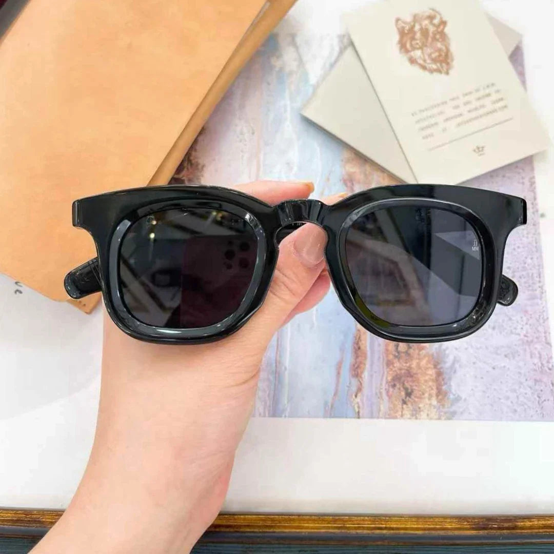 Jacques Marie Mage DEVAUX Inspired sunglasses thick acetate retro square