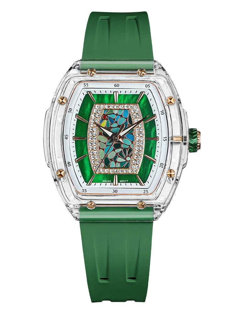 Dubai watch fashion crystal quartz wristwatch precious gift for girls