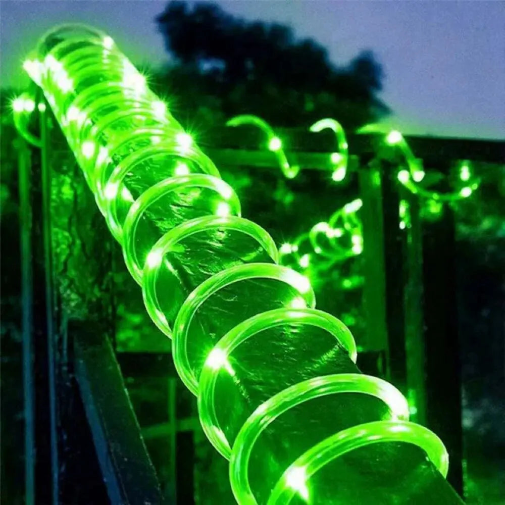 Solar Rope Lights Solar LED Light Path Deck Outdoor Garden