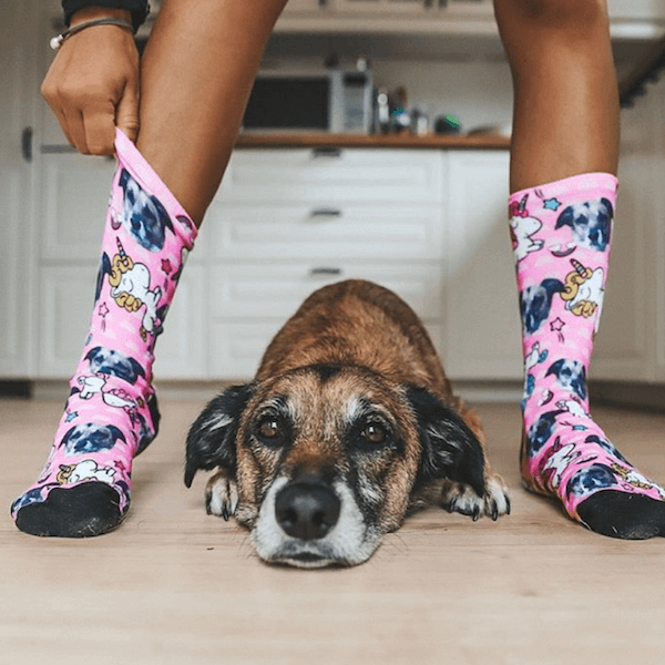 Personalisierte EINHORN Socken - Teenager