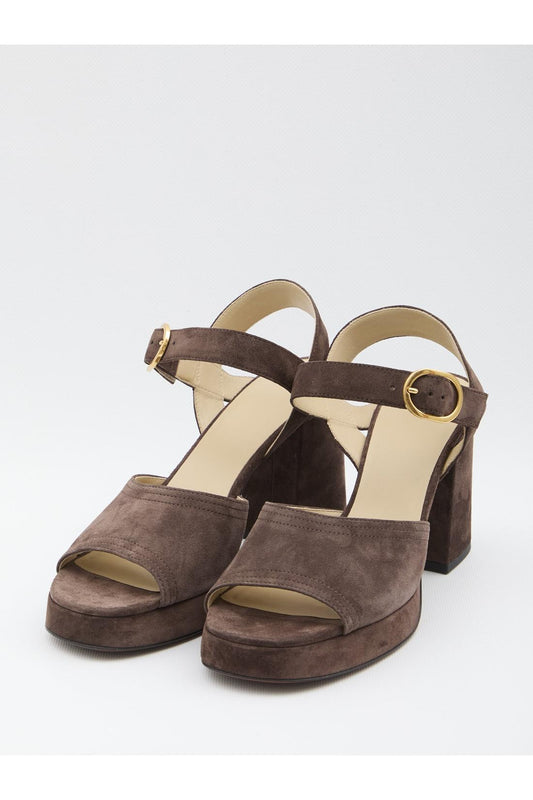 Suede Sandals