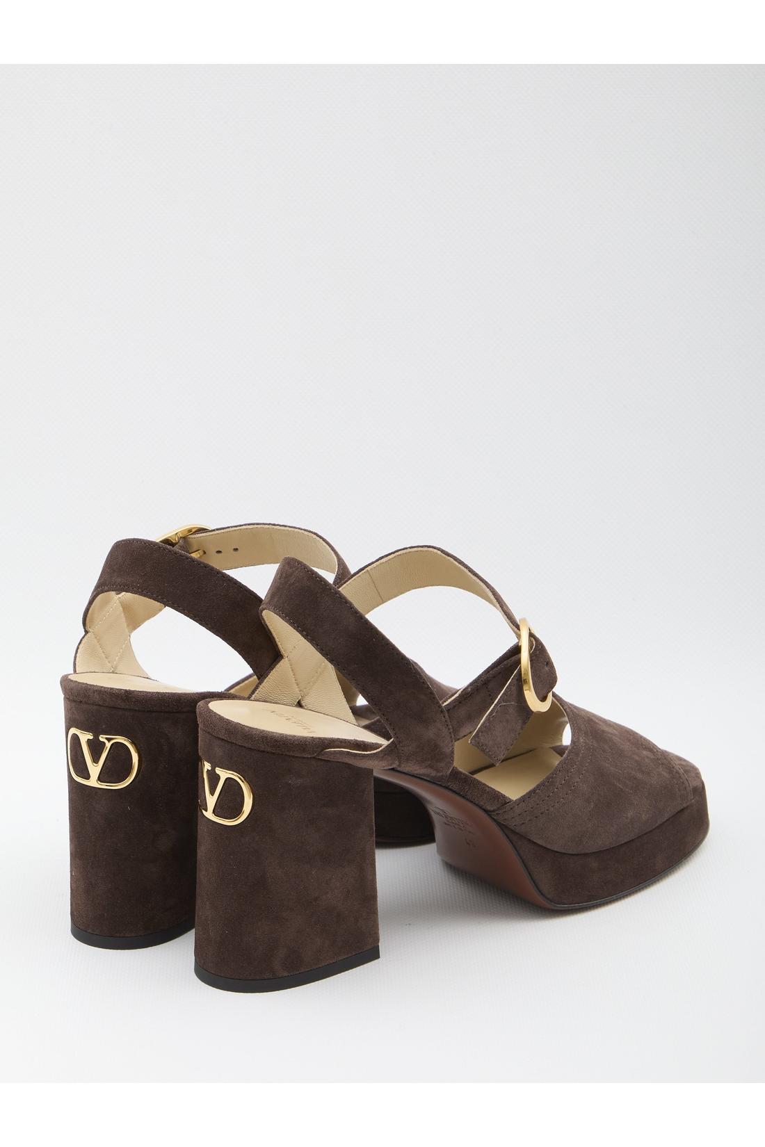 Suede Sandals