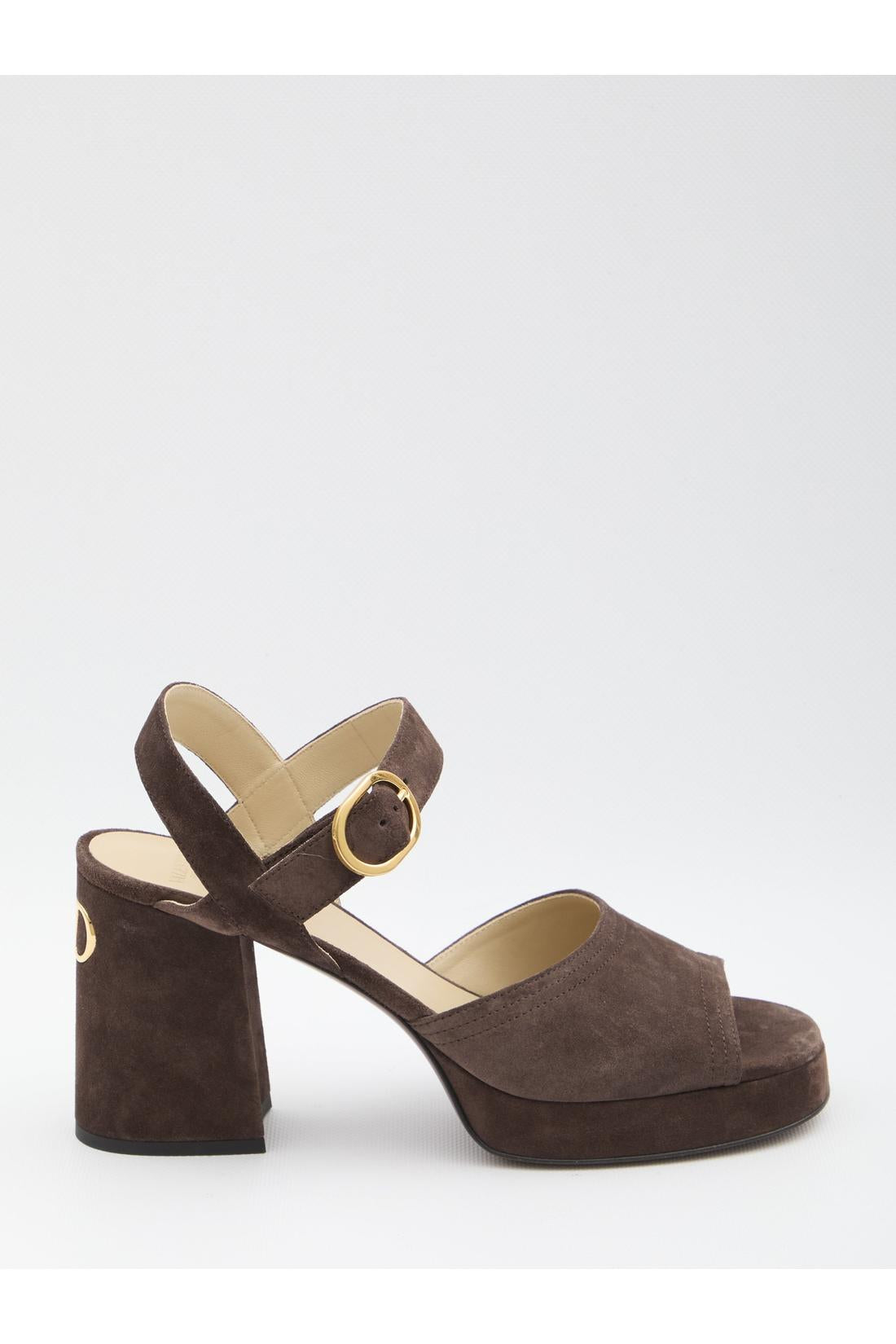 Suede Sandals