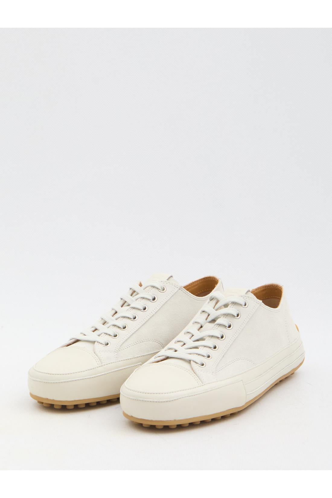 Suede leather sneakers