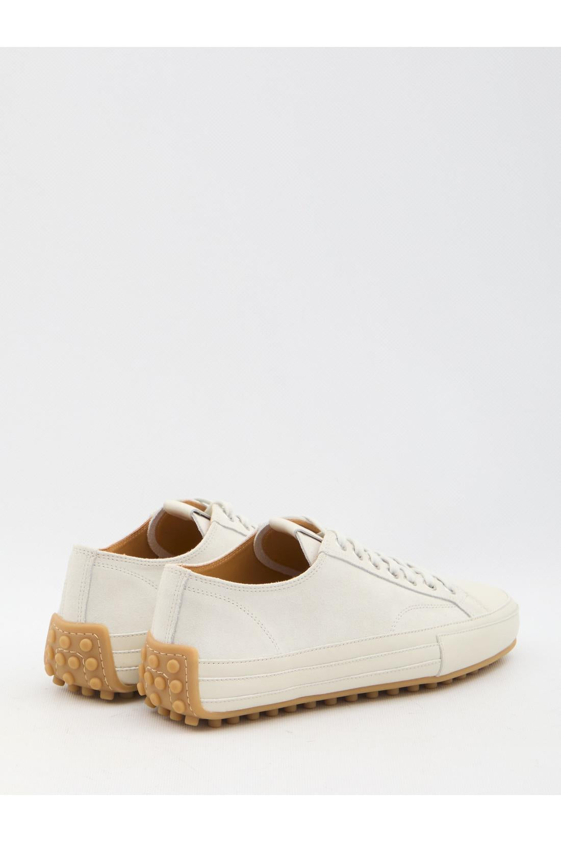 Suede leather sneakers