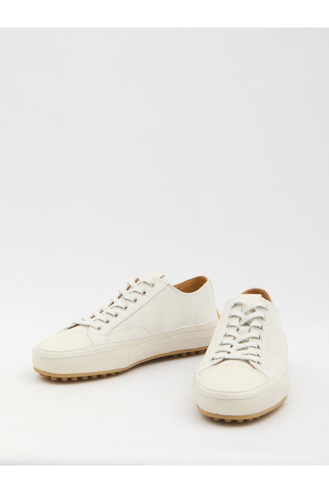 Suede leather sneakers