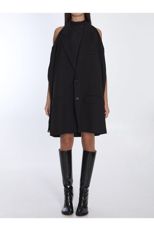 Suspended jacket dress