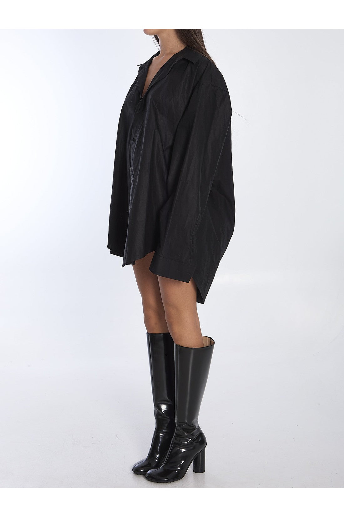 Suspended shirt dress