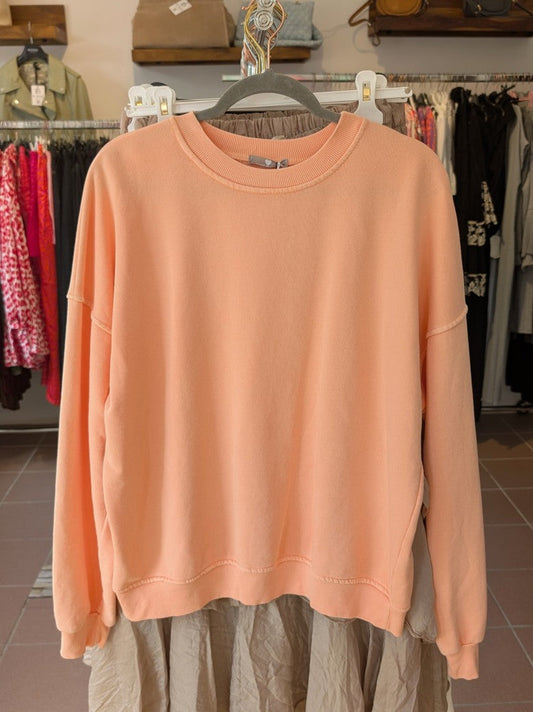Sweatshirt Apricots, Baumwolle, One Size, CHOICE 9385