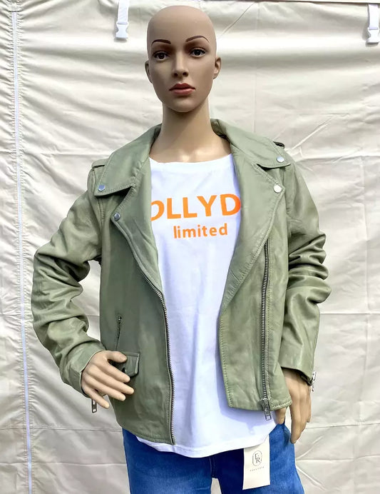T-Shirt Hollyday Weiß Orange 100% Baumwolle One Size