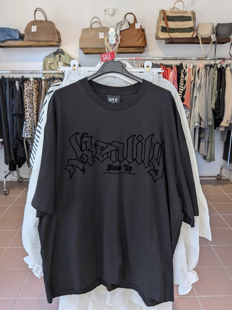 T-Shirt Herren / Unisex Reality 23 Backprint Baumwolle