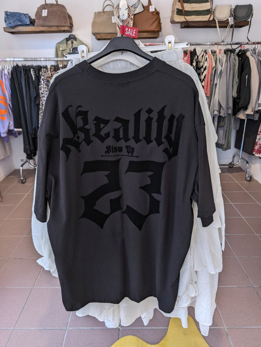 T-Shirt Herren / Unisex Reality 23 Backprint Baumwolle