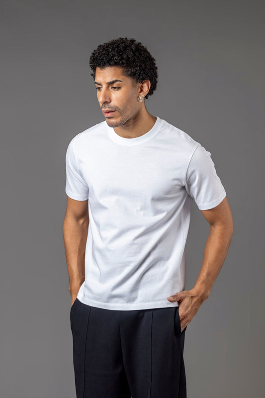 BASIC T-SHIRT GERADER SAUM T20