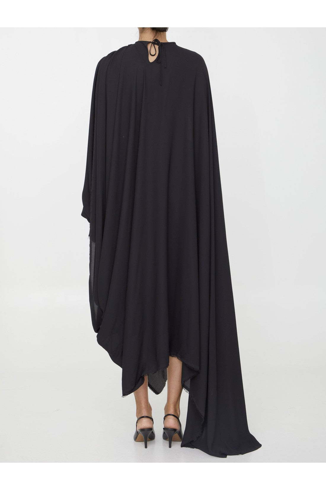 Technical crèpe dress