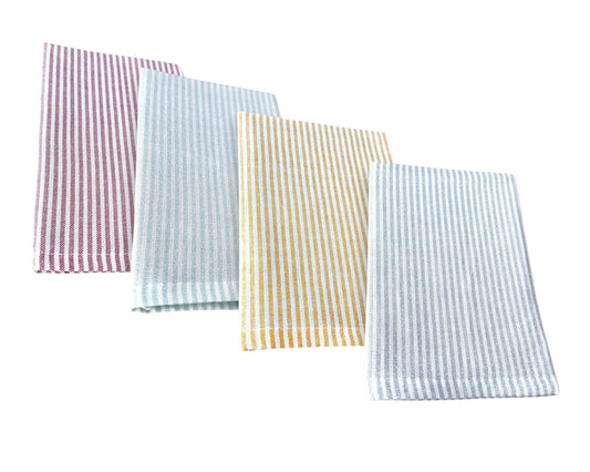 Tischläufer » 45 x 150 cm Tischdecke mit Glitzer Streifen » eleganter Stoff-Tischläufer aus Baumwolle » wiederverwendbar für Hochzeit, Feier & Gastronomie