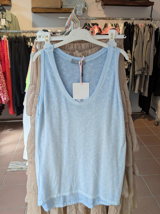 Top Lang Hellblau One Size - von BELIEVE
