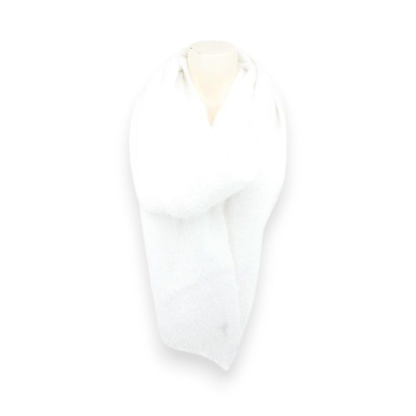 Winter Damen Schal Trapez » Bouclé Damenschal 200x40 cm » Winterschal Trapezschal » Alpaca Touch-Feeling | weich & flauschig