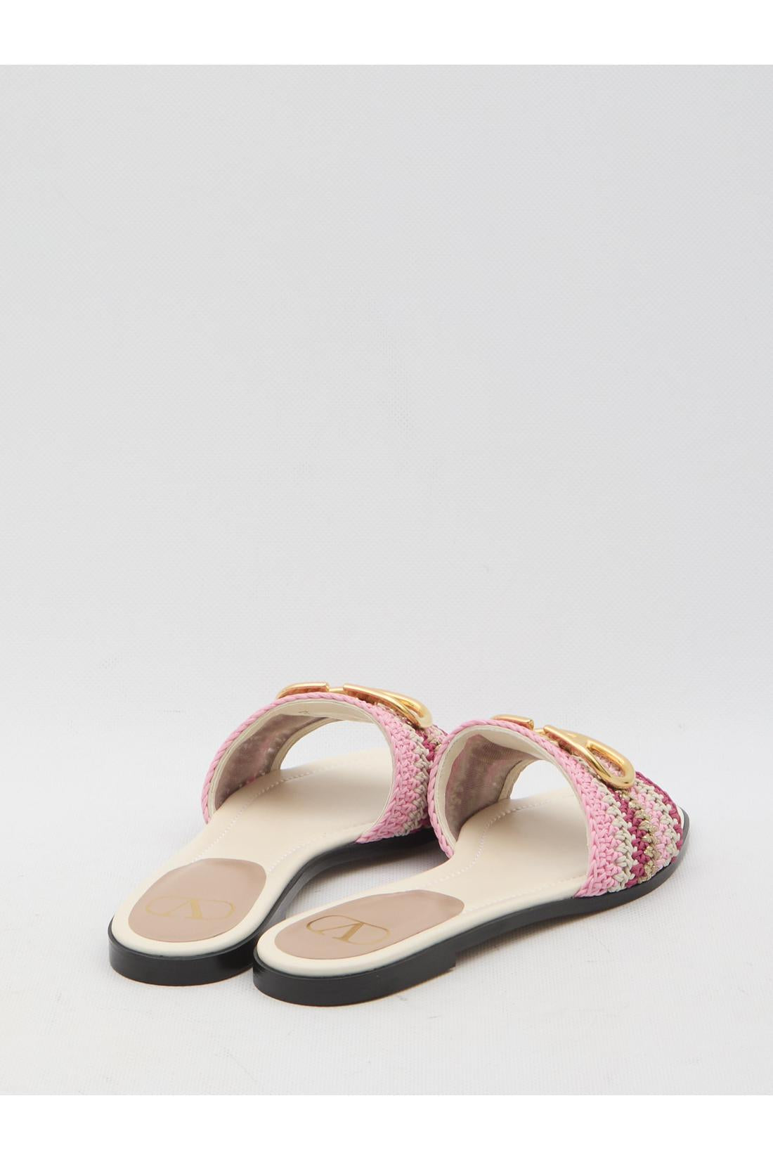 VLogo Signature slide sandals