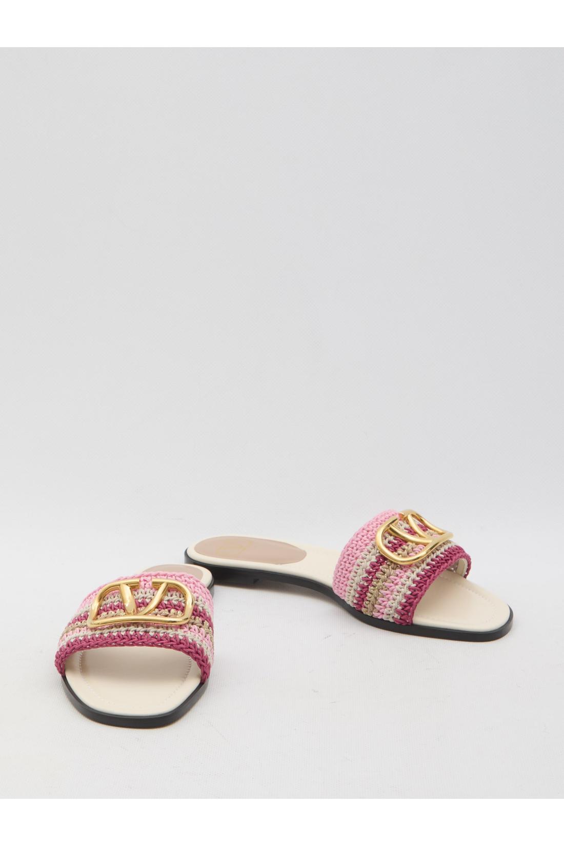 VLogo Signature slide sandals