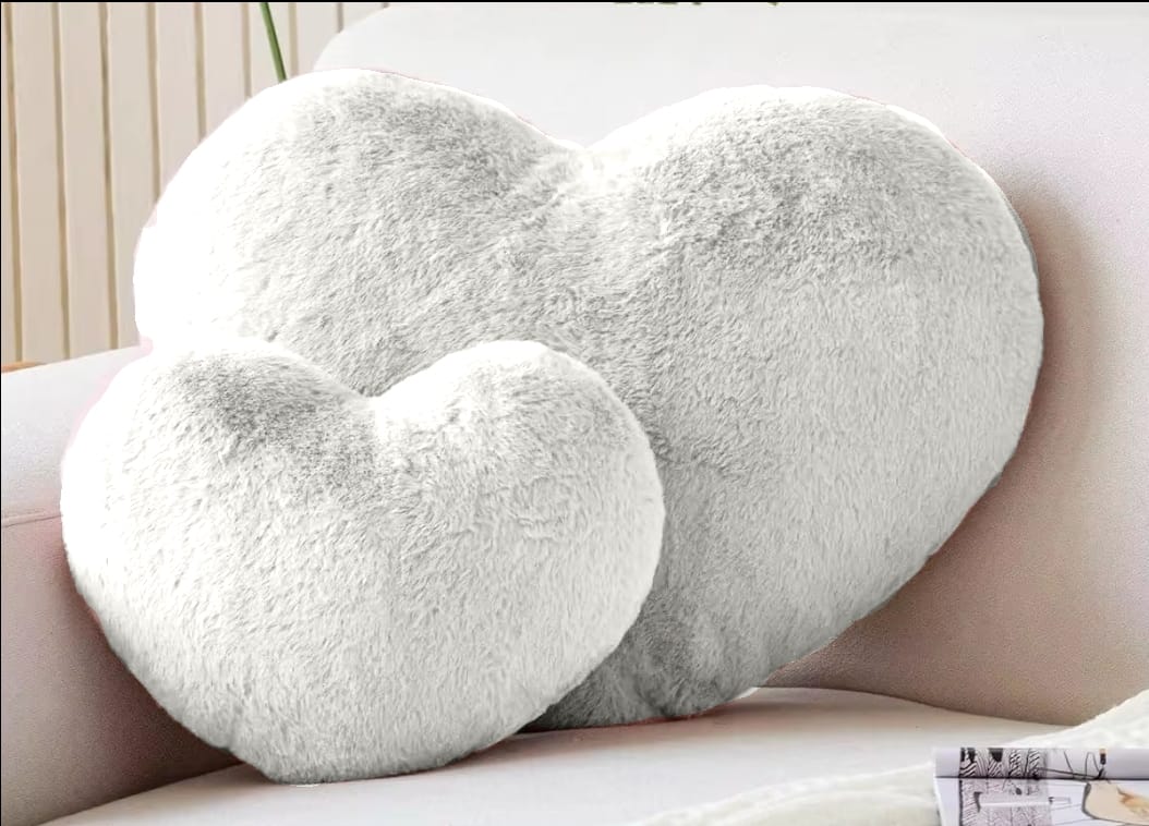 Lavendel Wärmekissen » Körnerkissen » Heizkissen für die Mikrowelle » Herzkissen 25 x 20 cm mit Lavendel Duft