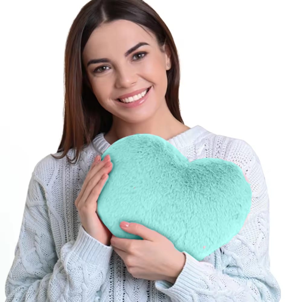 Lavendel Wärmekissen » Körnerkissen » Heizkissen für die Mikrowelle » Herzkissen 25 x 20 cm mit Lavendel Duft