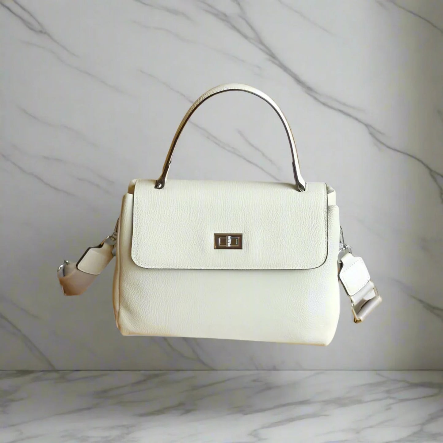 Designer ladies leather bag retro shoulder & crossbody office purse