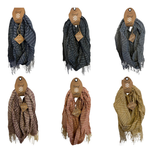 Winter Damen Schal Soft Cashmera » Winterschal Boutique Zic Zac » Damenschal » Fransenschal 180 x 65 cm