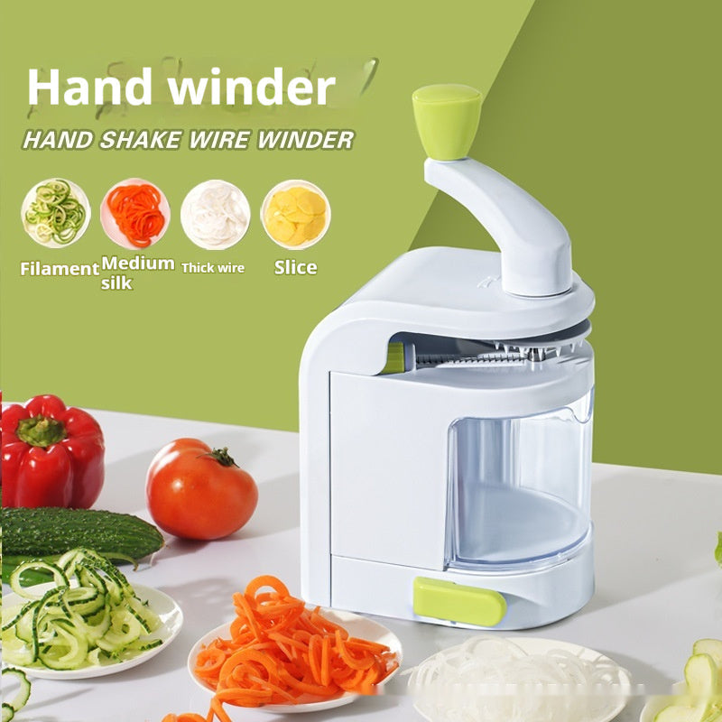 Vegetable Grater Potato Spiral Slicer