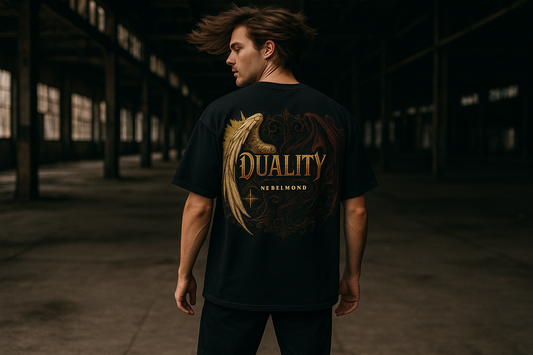 Angel & Demon | Duality Collection | Nebelmond Oversized Shirt