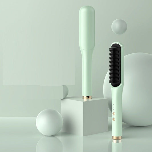 Anion Hair Care Electric Hair Curlers Hair Comb Straightener - AXON