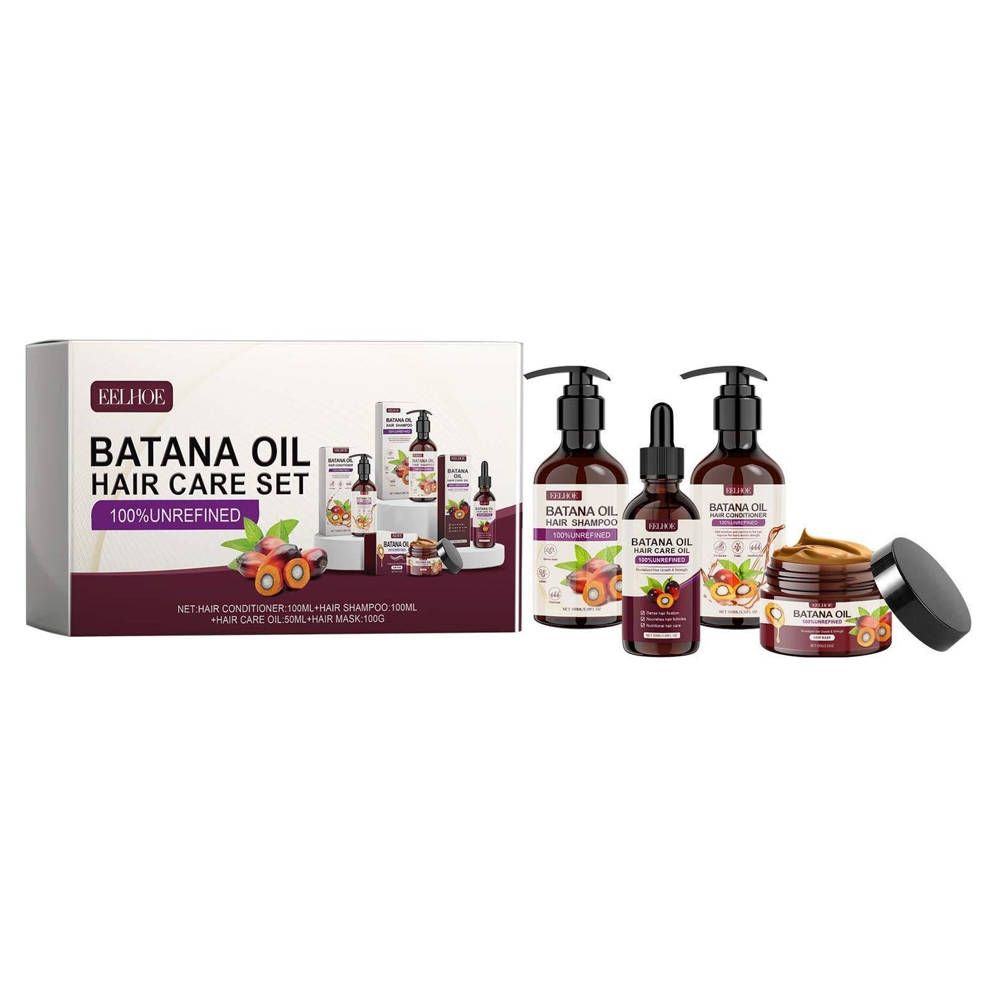 Batana Oil Abundance Hair Care Set Repair - AXON