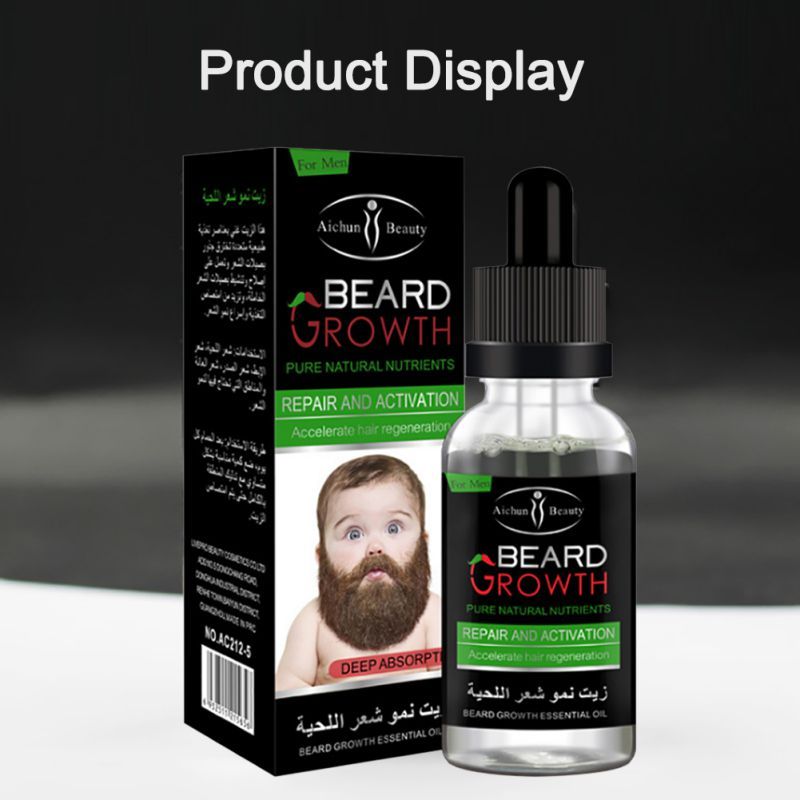 Beard Essential Oils Mild Maintenance Beard Nourishing Care Beard Repair Essential Oil - AXON