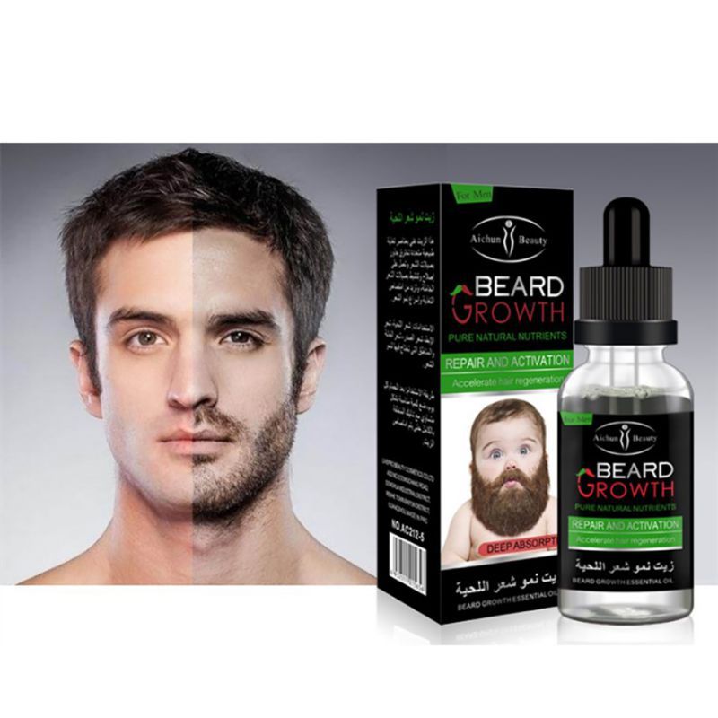 Beard Essential Oils Mild Maintenance Beard Nourishing Care Beard Repair Essential Oil - AXON