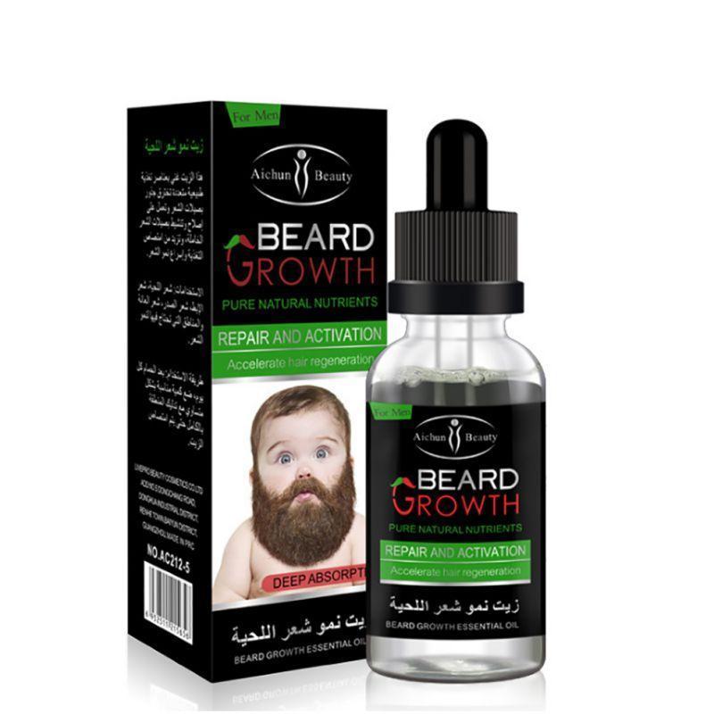 Beard Essential Oils Mild Maintenance Beard Nourishing Care Beard Repair Essential Oil - AXON