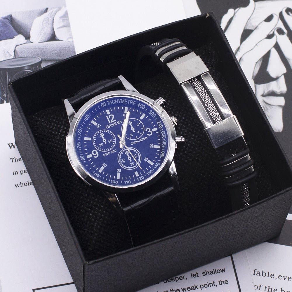 Blue Light Glass Wrist Watch Men New Watches - AXON