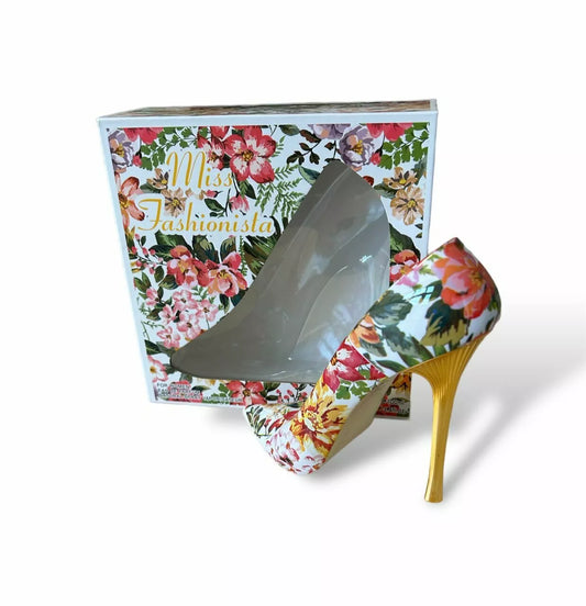 Damen Parfüm » Stiletto mit Blumenmuster 100 ml Eau de Parfum | Tiverton Miss Fashionista White